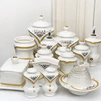 سرویس کامل آشپزخانه سرامیکی لوکس