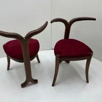 صندلی خاص با چوب جنگلی