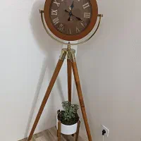 ساعت ایستاده(تلسکوپی) چوب