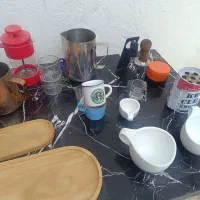 وسایل کافه قهوه در حد نو