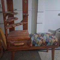 میز بار مبلی چوب راش
