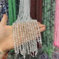 ریسه ی کوارتز شفاف ۸ میل