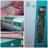 فروش فوری تخت و کمد کودک و نوجوان