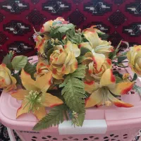 گل مصنوعی رو میزی ،وسبد گل مصنوعی رومیزی