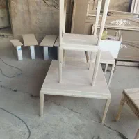 سه تیکه تمام چوب