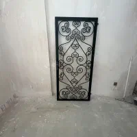 درب فرفورژه شیک و درب چوبی آپارتمان