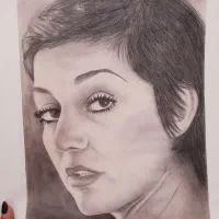 طرح نقاشی سیاه قلم