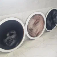 تابلو نخ باف سه عدد