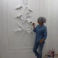 اجرای گچبری مدرن شیک، ظریف، قیمت مناسب