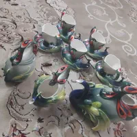 سرویس عصرانه خوری طاووسی
