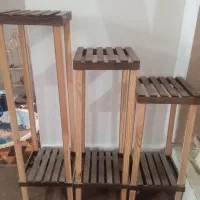 استند چوبی گل