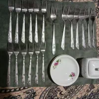 چنگال ، قندون ،نعلبکی
