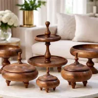ظروف سرویس پذیرایی چوبی