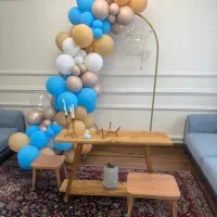 بادکنک ریسه ای برای تولد