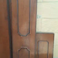 درب چوبی ودکور