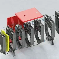 دیگ چدنی شوفاژکار دیگ موتورخانه طرح سبز پره دیگ