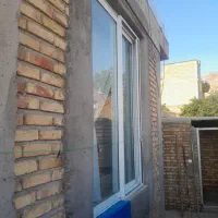 دو عدد پنجره دو جداره المینیومی