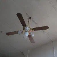 پنکه لوستردار صفر واقعی