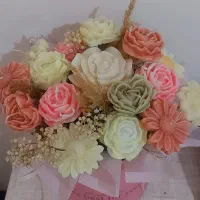 باکس گل شمع