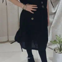 لباس مجلسی مشکی محرمی