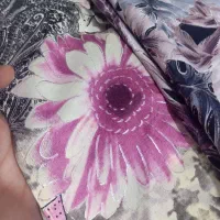 چادر رنگی و مشکی