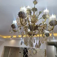 لوستر ۵ و ۶ شاخه برنز سنگین