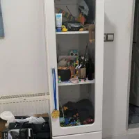 ویترین و کتاب خانه به همراه دو کشو