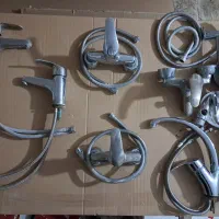 شیرآلات۶عدد،روشویی۲عدد،توالت فرنگی،فلاش تانک