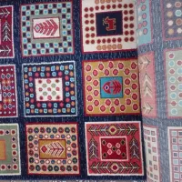 فرش یک متردرپنج متردرحدنوخیلی خیلی کم کار