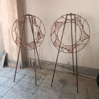 پایه فلزی گل