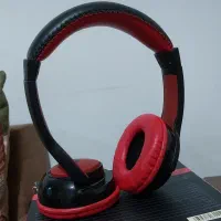 هدفون مشکی قرمز