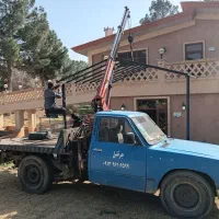 جرثقیل خدماتی نیسان.بار وسبدار