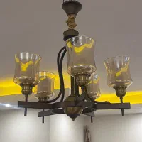 لوستر چوبی