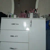 تخت خواب اینه کنسو و کشو جفت تخت