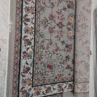 فرش ۱۲ م نگین مشهد تولید کاشان ۷۰۰ شانه تراکم ۲۲۵۰