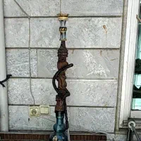 قلیون تنه چوبی