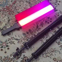 ۲ عدد نور باتومی ( باتوم لایت ) با سه پایه