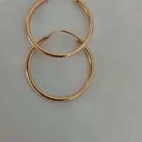 گوشواره حلقه ای زیر یک گرم