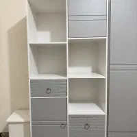سرویس میز تحریر و کتابخانه مدرن (تمیز و کاربردی)