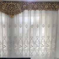 پرده تمیز و نو