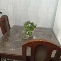 میز نهار خوری با چوب گردو