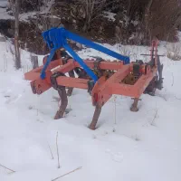 چزل و بیل پشت تراکتور