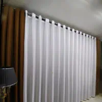 پرده عرض 3متر فقط ۸/۹۵۰با لوازم کاملش آماده نصب