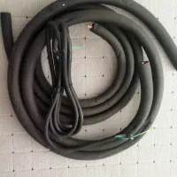لوله مسی کولر گازی همراه با کابل و عایق