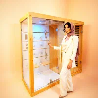 کابین تجمیعی سونا خشک و بخار کیانپارس دوش جکوزی