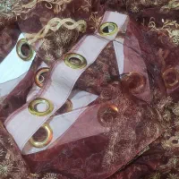 پرده پانچ در حد نو