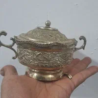 قندون برنج نقش و نگار دار