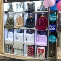 ویترین و قفسه و میز چوبی|فروشگاه و مغازه|اندیشه, |دیوار