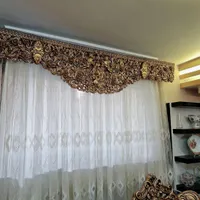 پرده پذیرایی بهمراه کتیبه|پرده، رانر، رومیزی|رشت, استقامت 1|دیوار