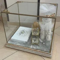باکس شیشه ایی و ست بله برون